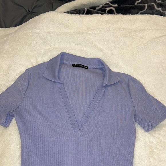 Periwinkle Zara collared dress - Picture 3 of 4